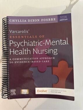 Varcarolis' Essentials of Psychiatric-Mental Health Nursing - Purple Cover